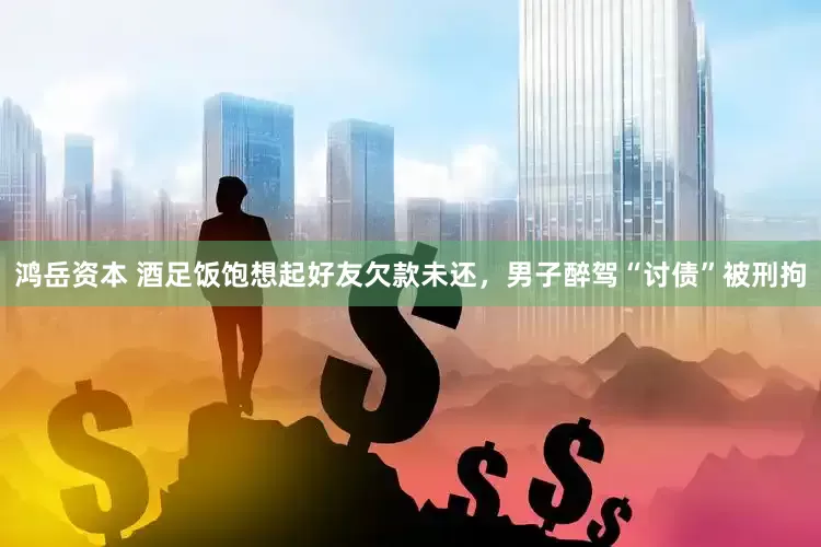 鸿岳资本 酒足饭饱想起好友欠款未还，男子醉驾“讨债”被刑拘