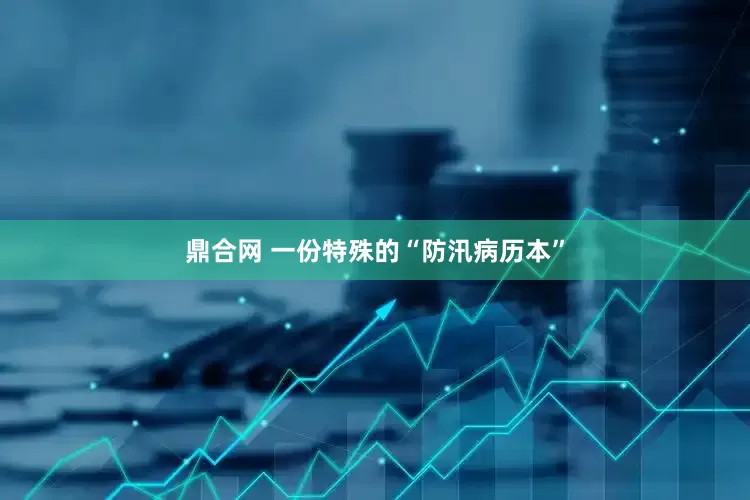 鼎合网 一份特殊的“防汛病历本”